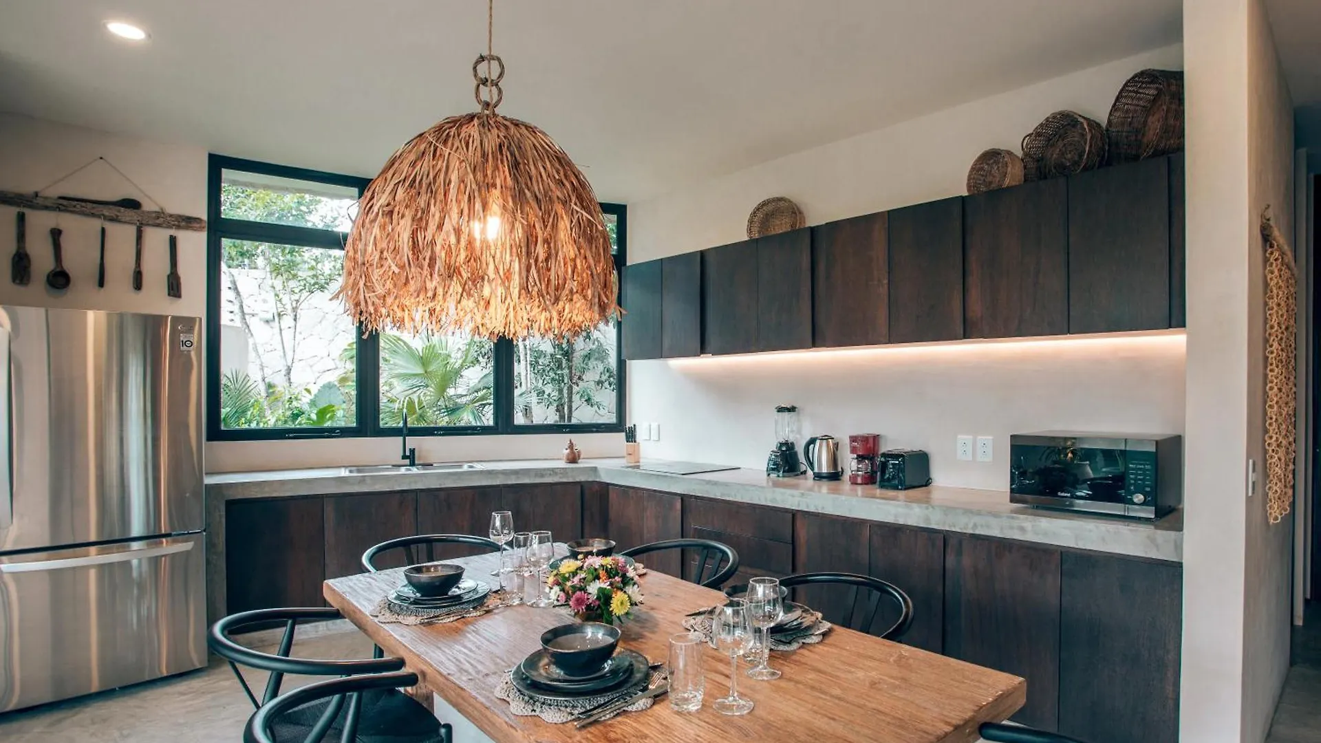 Boho Jungle Villa - Pvt Pool -100Mbs- Concierge 7A Tulum